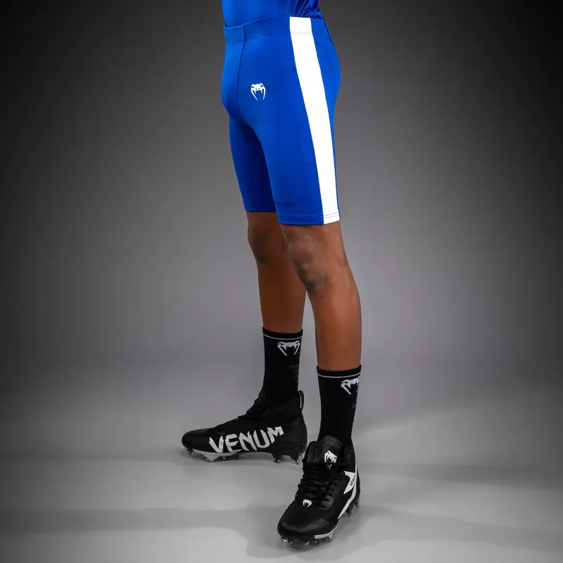 Venum Elite Kids Football Compression Shorts - Royal Blue - Image 2
