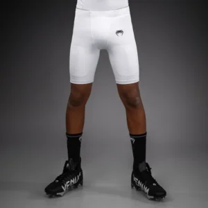 Venum Elite Kids Football Compression Shorts - White