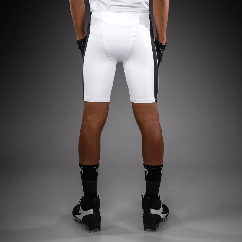 Venum Elite Kids Football Compression Shorts - White - Image 3