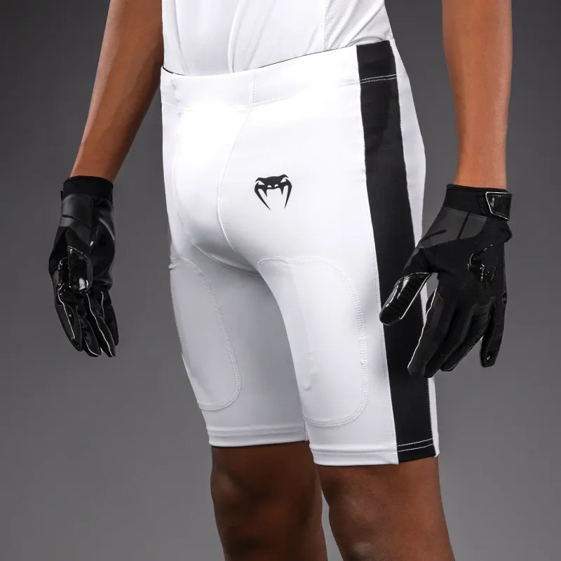 Venum Elite Kids Football Compression Shorts - White - Image 4