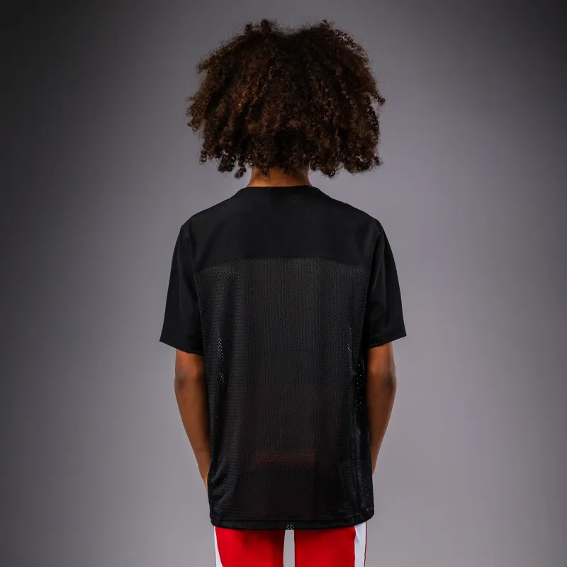 Venum Elite Kids Football Short Sleeve Jersey - Black - Image 3