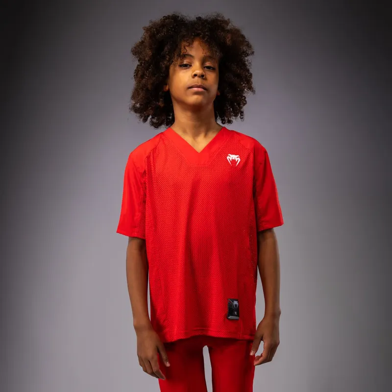 Venum Elite Kids Football Short Sleeve Jersey - Red