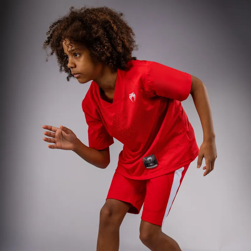 Venum Elite Kids Football Short Sleeve Jersey - Red - Image 5