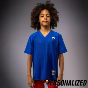 Venum Elite Kids Personalized Football Short Sleeve Jersey - Royal Blue