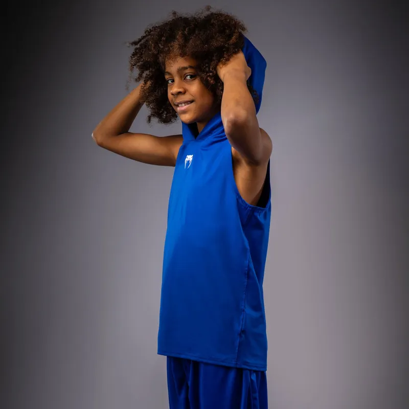 Venum Elite Kids Personalized Sleeveless Dry-Tech Hoodie - Royal Blue - Image 5