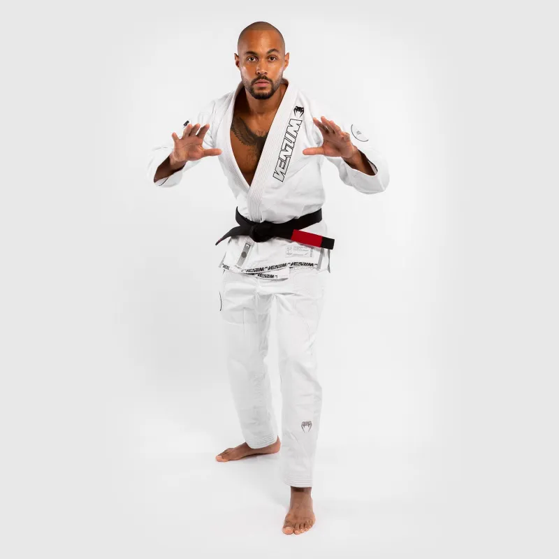 Venum Elite Light 3.0 BJJ Gi - White - Image 3