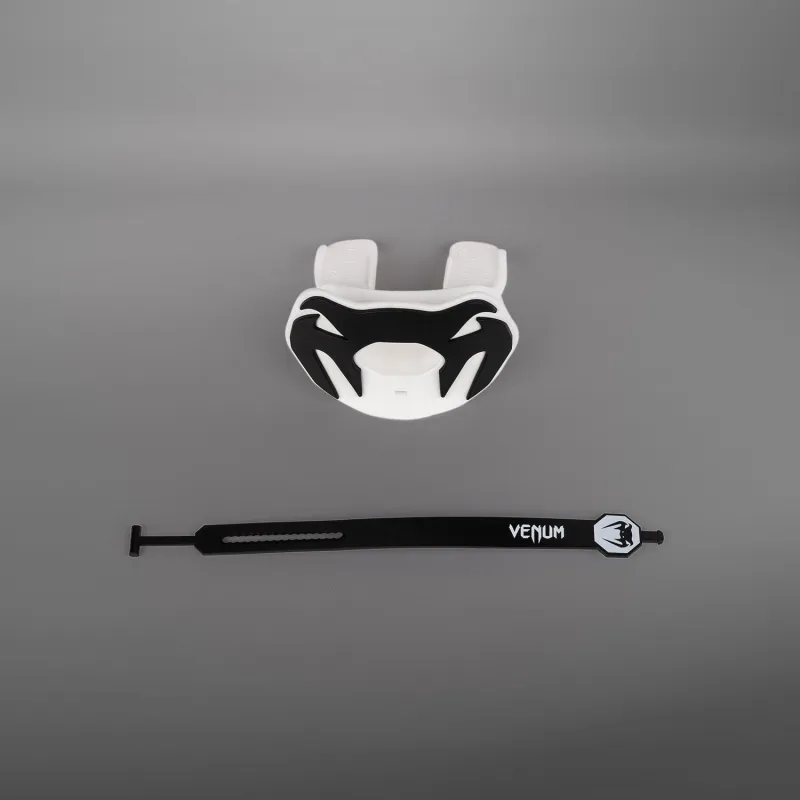 Venum Elite Lipguard Logo Edition - White/Black - Image 2