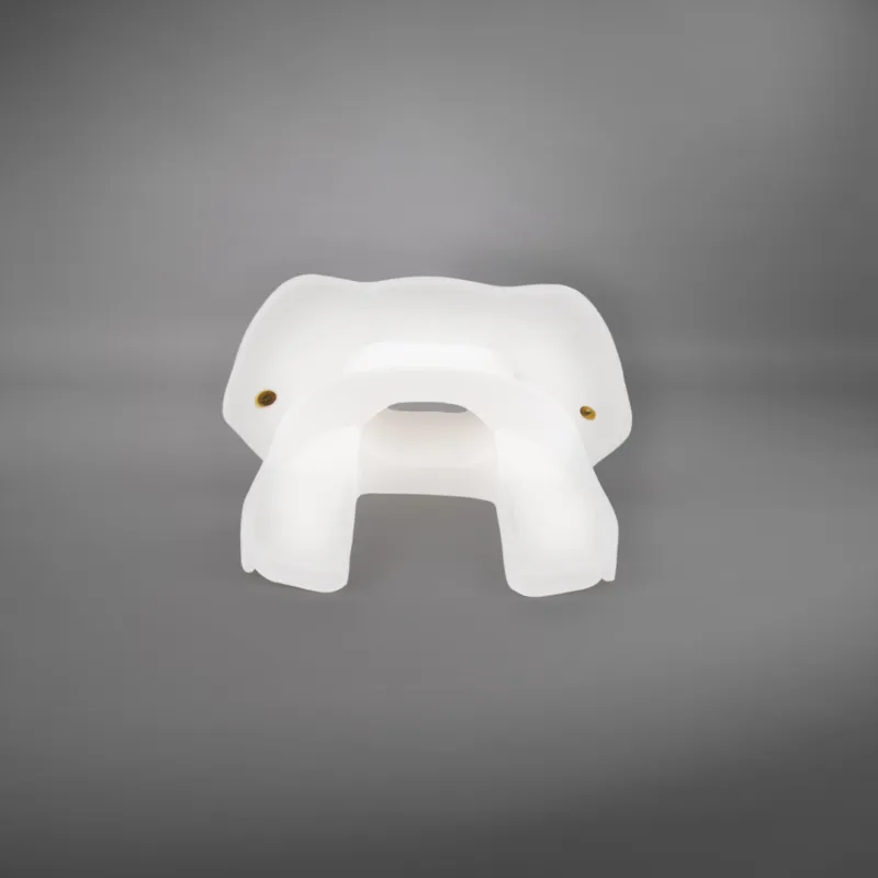 Venum Elite Lipguard Logo Edition - White/Gold - Image 3