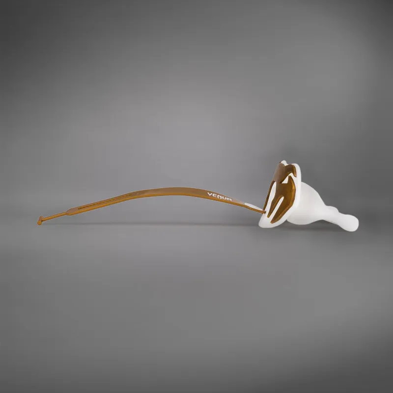 Venum Elite Lipguard Logo Edition - White/Gold - Image 5