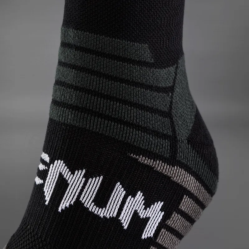 Venum Elite Performance Crew Socks - Black/White - Image 3