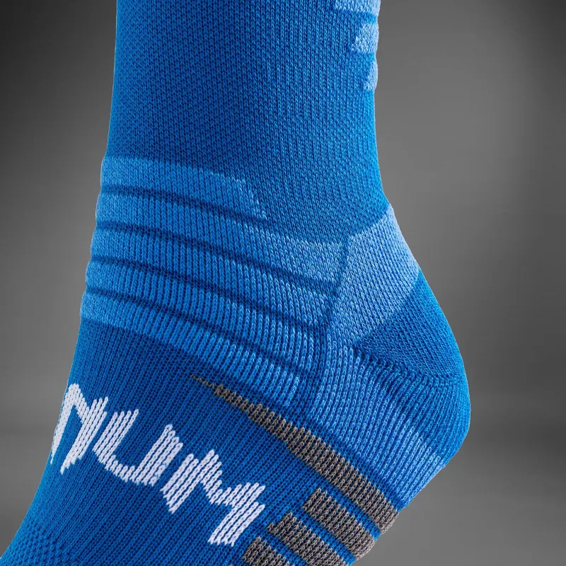 Venum Elite Performance Crew Socks - Royal Blue/White - Image 2