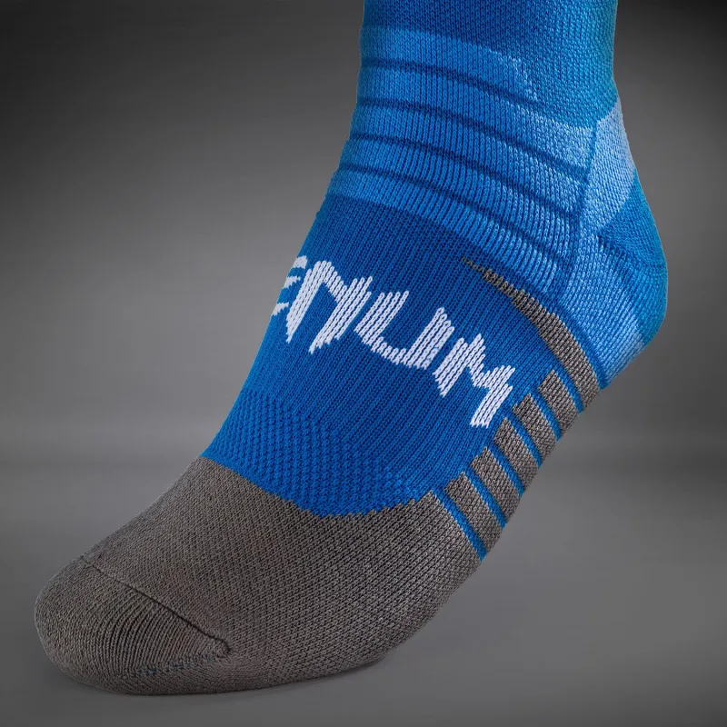 Venum Elite Performance Crew Socks - Royal Blue/White - Image 4