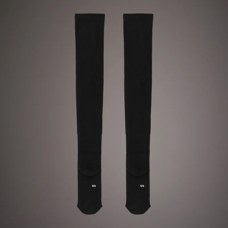 Venum Elite Performance Long Socks - Black/White - Image 3