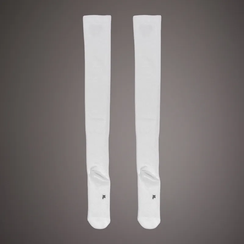 Venum Elite Performance Long Socks - White/Black - Image 2
