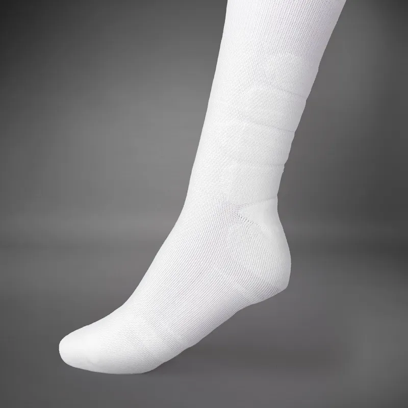 Venum Elite Performance Long Socks - White/Black - Image 4