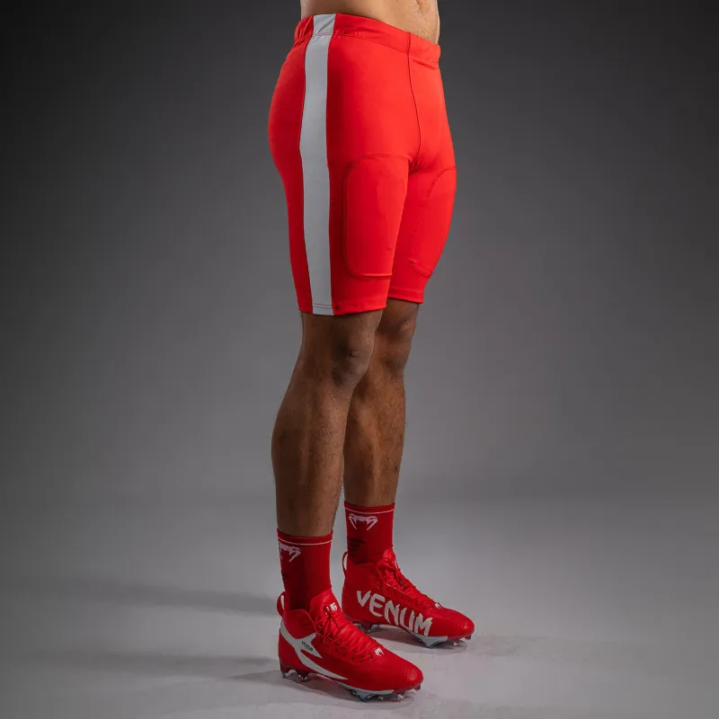 Venum Elite Personalized Football Compression Shorts - Red - Image 2
