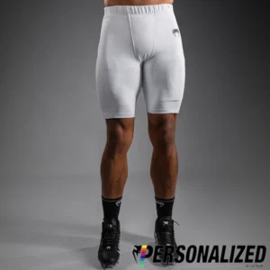 Venum Elite Personalized Football Compression Shorts - White