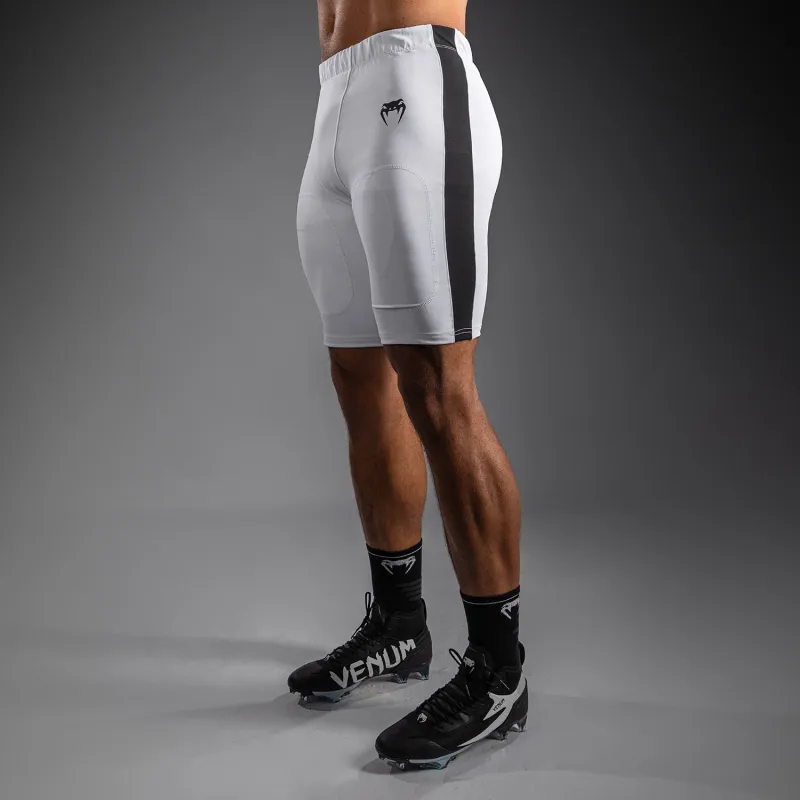 Venum Elite Personalized Football Compression Shorts - White - Image 2