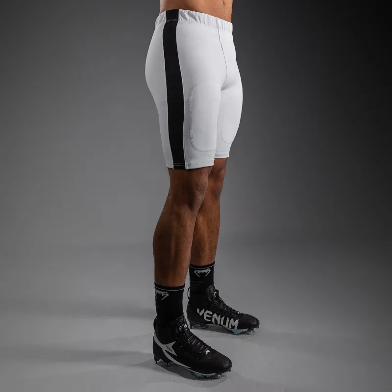 Venum Elite Personalized Football Compression Shorts - White - Image 3
