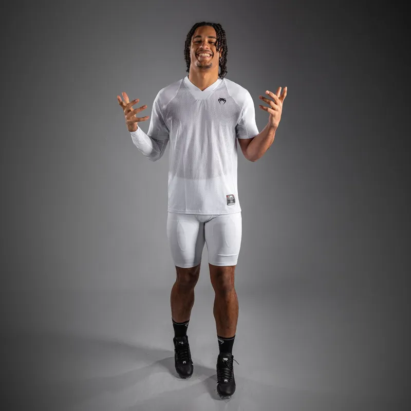 Venum Elite Personalized Football Compression Shorts - White - Image 5