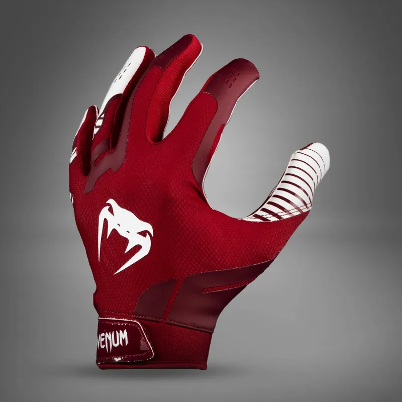 Venum Elite Personalized Football Gloves - Maroon/White - Image 3