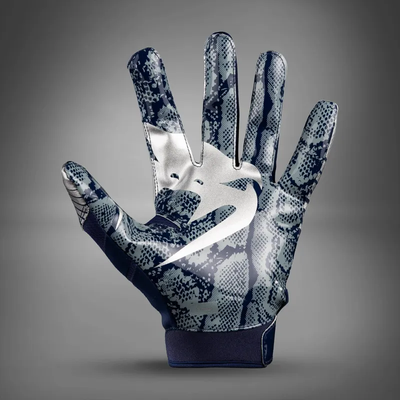 Venum Elite Personalized Football Gloves - Navy/Silver - Image 3
