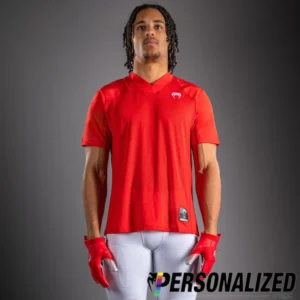 Venum Elite Personalized Football Short Sleeve Jersey - Red
