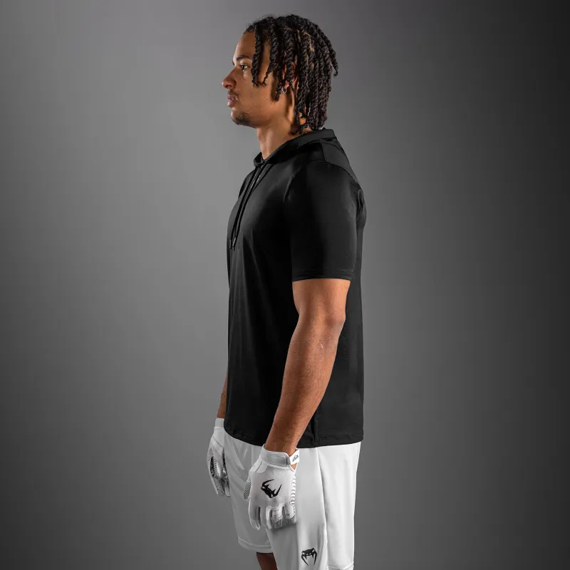 Venum Elite Personalized Short Sleeve Dry-Tech Hoodie - Black - Image 4