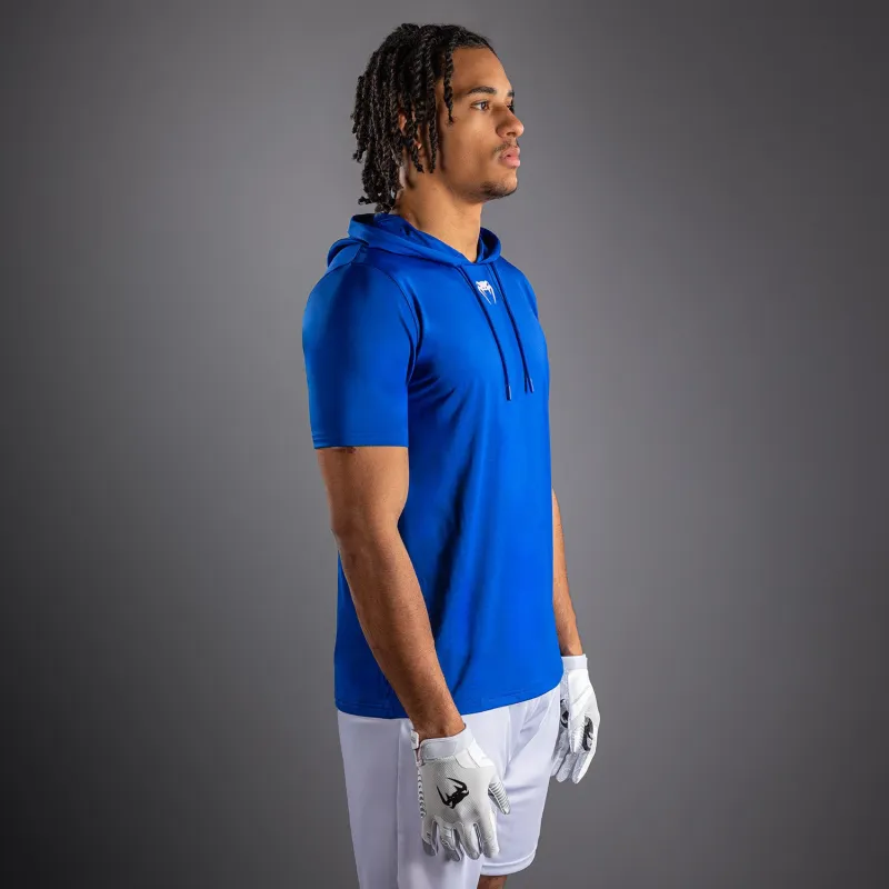 Venum Elite Personalized Short Sleeve Dry-Tech Hoodie - Royal Blue - Image 4