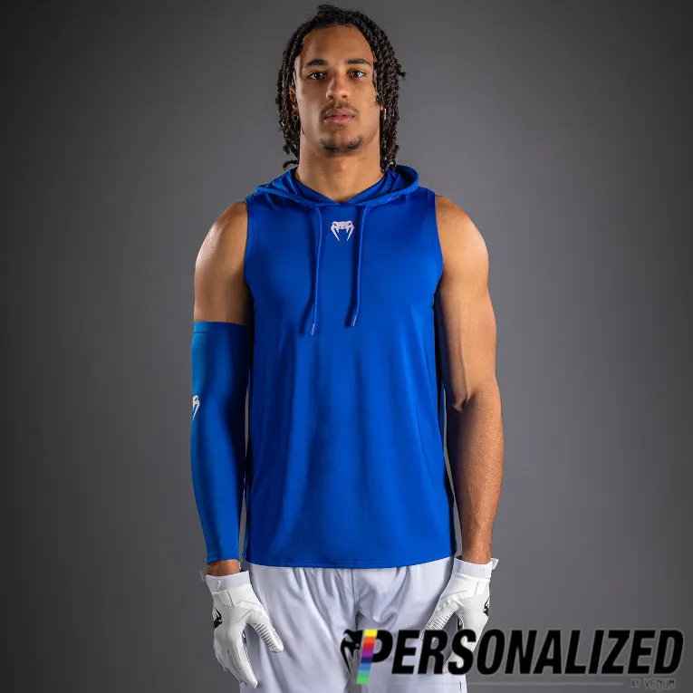 Venum Elite Personalized Sleeveless Dry-Tech Hoodie - Royal Blue