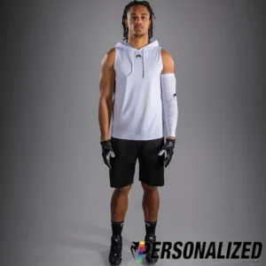 Venum Elite Personalized Sleeveless Dry-Tech Hoodie - White