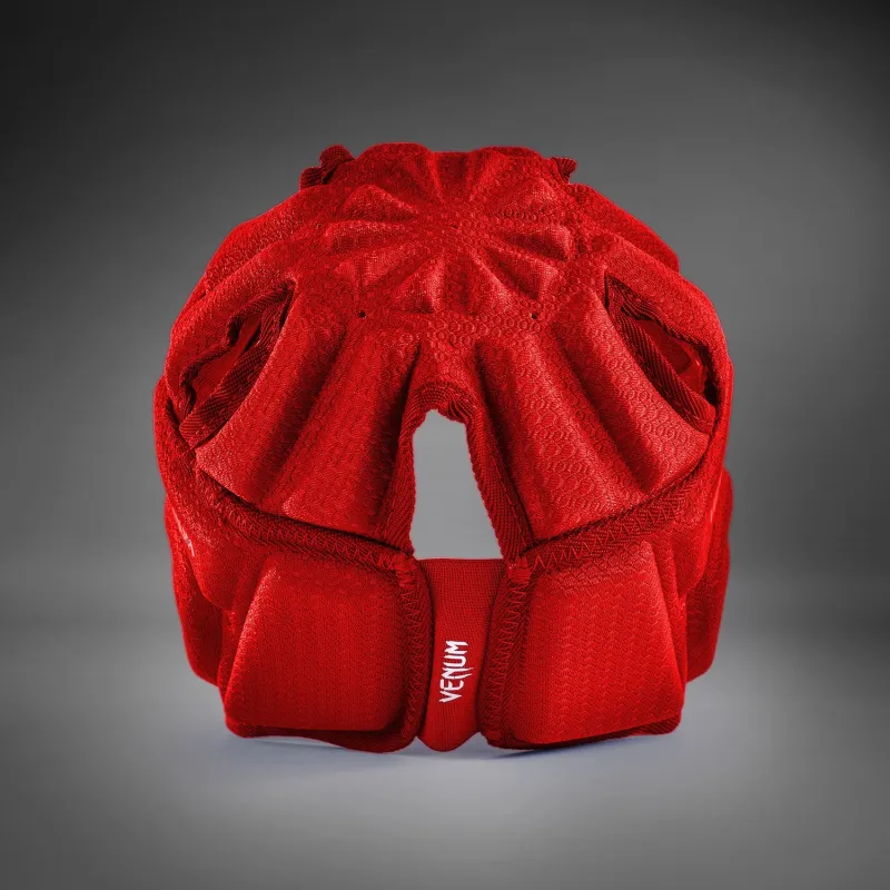 Venum Elite Protect Softshell Helmet - Red/White - Image 4