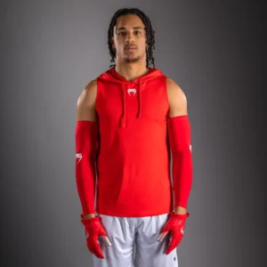 Venum Elite Sleeveless Dry-Tech Hoodie - Red