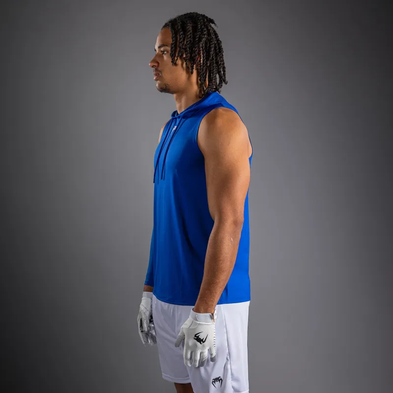 Venum Elite Sleeveless Dry-Tech Hoodie - Royal Blue - Image 3
