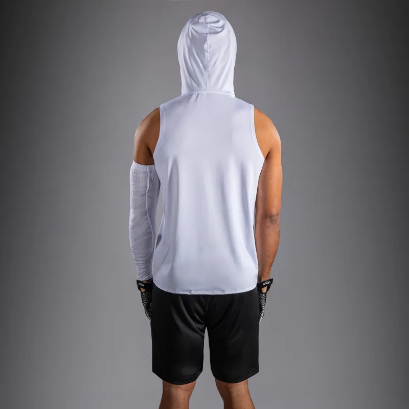 Venum Elite Sleeveless Dry-Tech Hoodie - White - Image 5