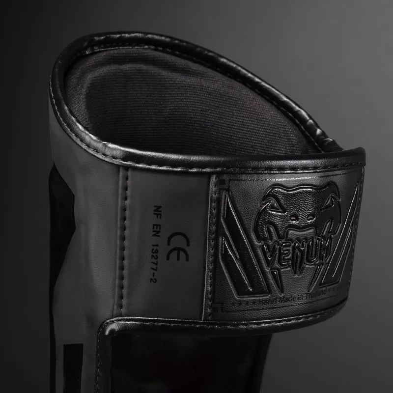 Venum Elite Standup Shin Guards - Matte/Black - Image 4