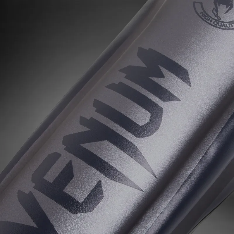 Venum Elite Standup Shinguards - Grey - Image 2