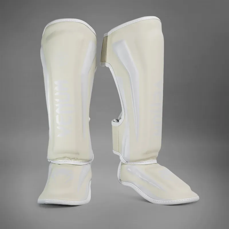 Venum Elite Standup Shinguards - White - Image 2