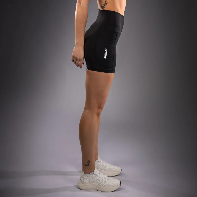 Venum Essential Women's Bike Shorts - Black - Image 2