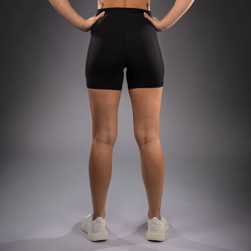 Venum Essential Women's Bike Shorts - Black - Image 3
