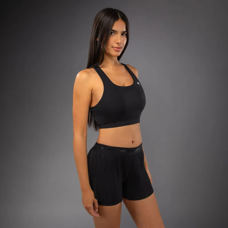 Venum Essential X Women's Sports Bra - Black - Image 2