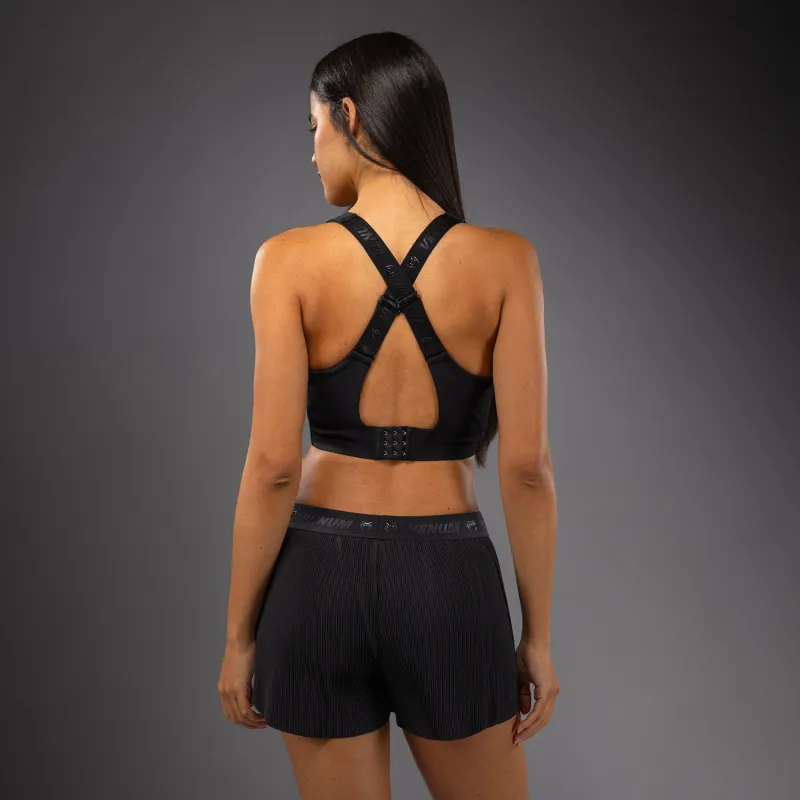 Venum Essential X Women's Sports Bra - Black - Image 4