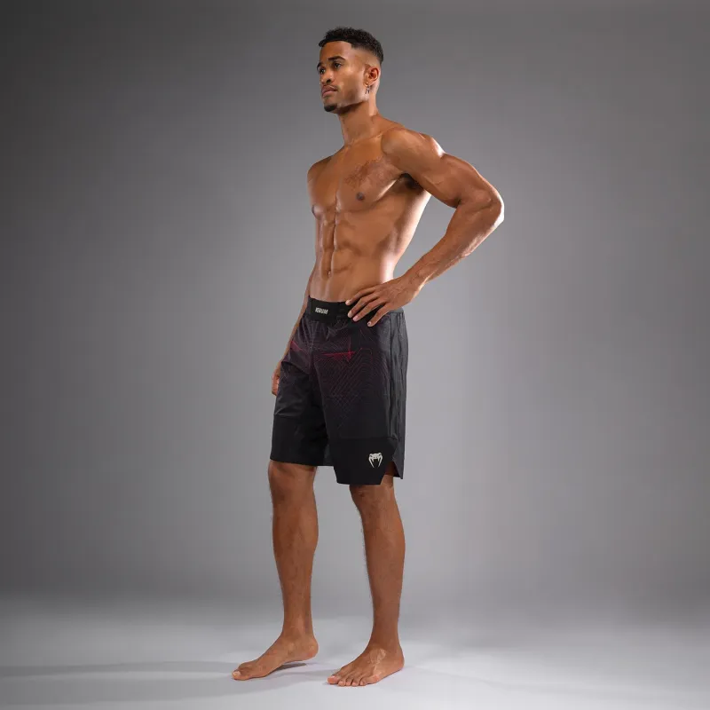 Venum G-Fit Air Men's Fight Shorts - Deep Black/Fire Red - Image 3