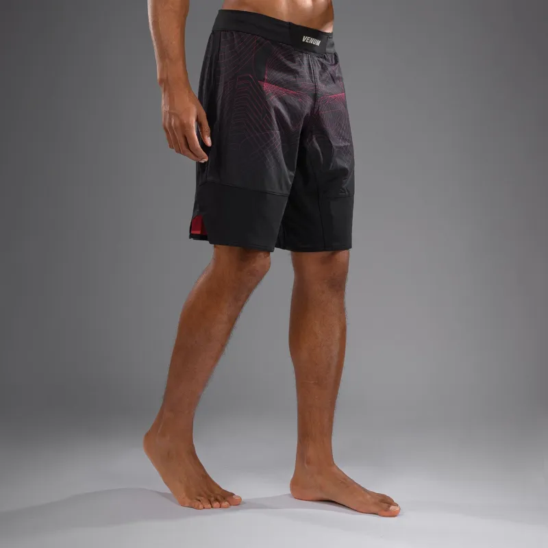 Venum G-Fit Air Men's Fight Shorts - Deep Black/Fire Red - Image 4