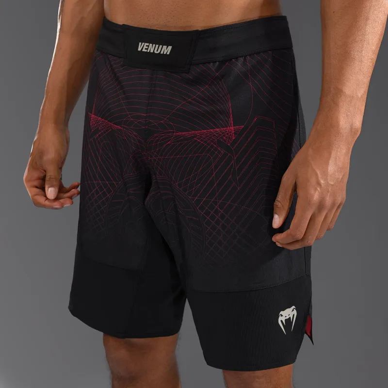 Venum G-Fit Air Men's Fight Shorts - Deep Black/Fire Red - Image 5