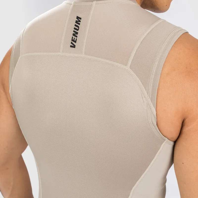 Venum G-Fit Air Rashguard Sleeveless - Sand - Image 2