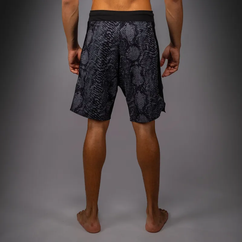 Venum G-Fit Scales Fightshorts - Black/ Charcoal Grey - Image 4