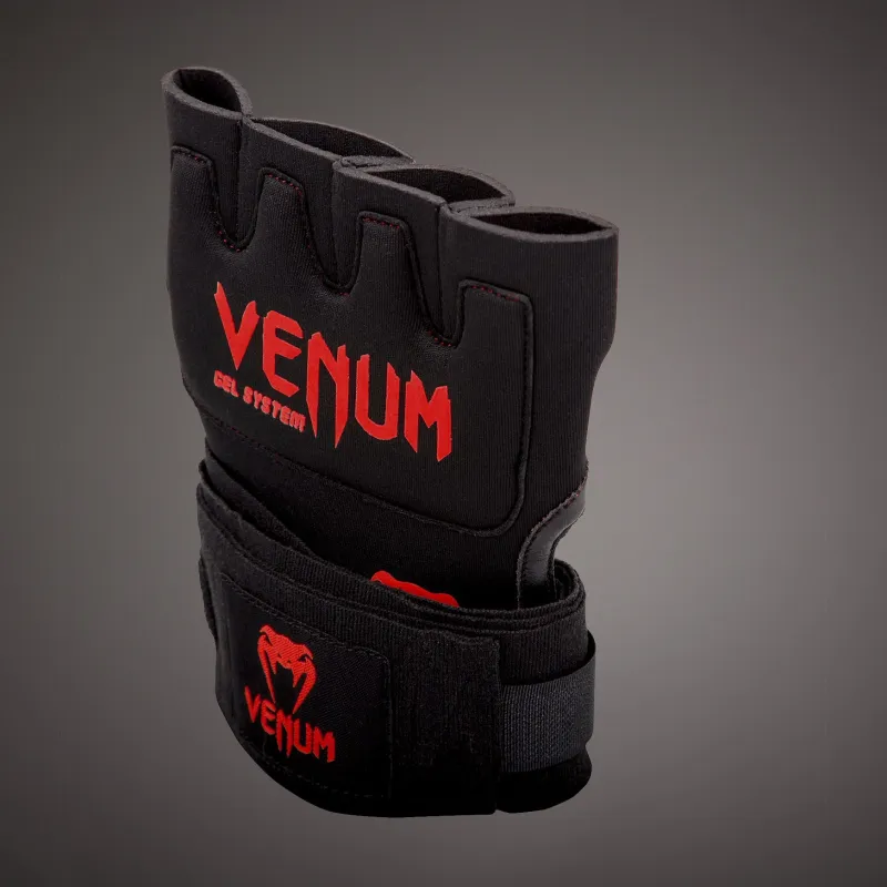Venum Gel Kontact Quick Wraps - Black/Red - Image 2