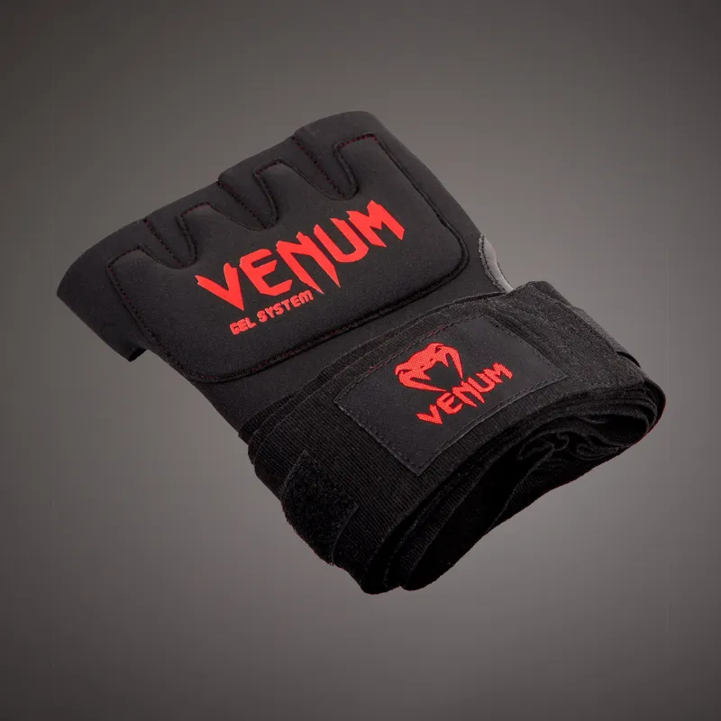 Venum Gel Kontact Quick Wraps - Black/Red - Image 3