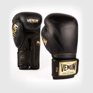 Venum Giant 2.0 Pro Boxing Gloves Velcro - Black/Black-Gold